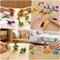 Wrapables Animal Building Blocks Set, 3-in-1 Building Kits for Party Favors, Goodie Bag Stuffer, Stocking Stuffer (Set of 12), Dinosaurs